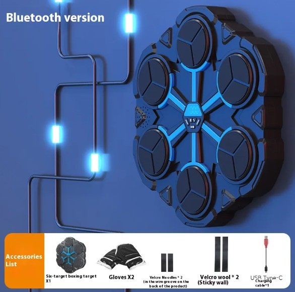 LED Boxing Target Machine with Bluetooth speakers