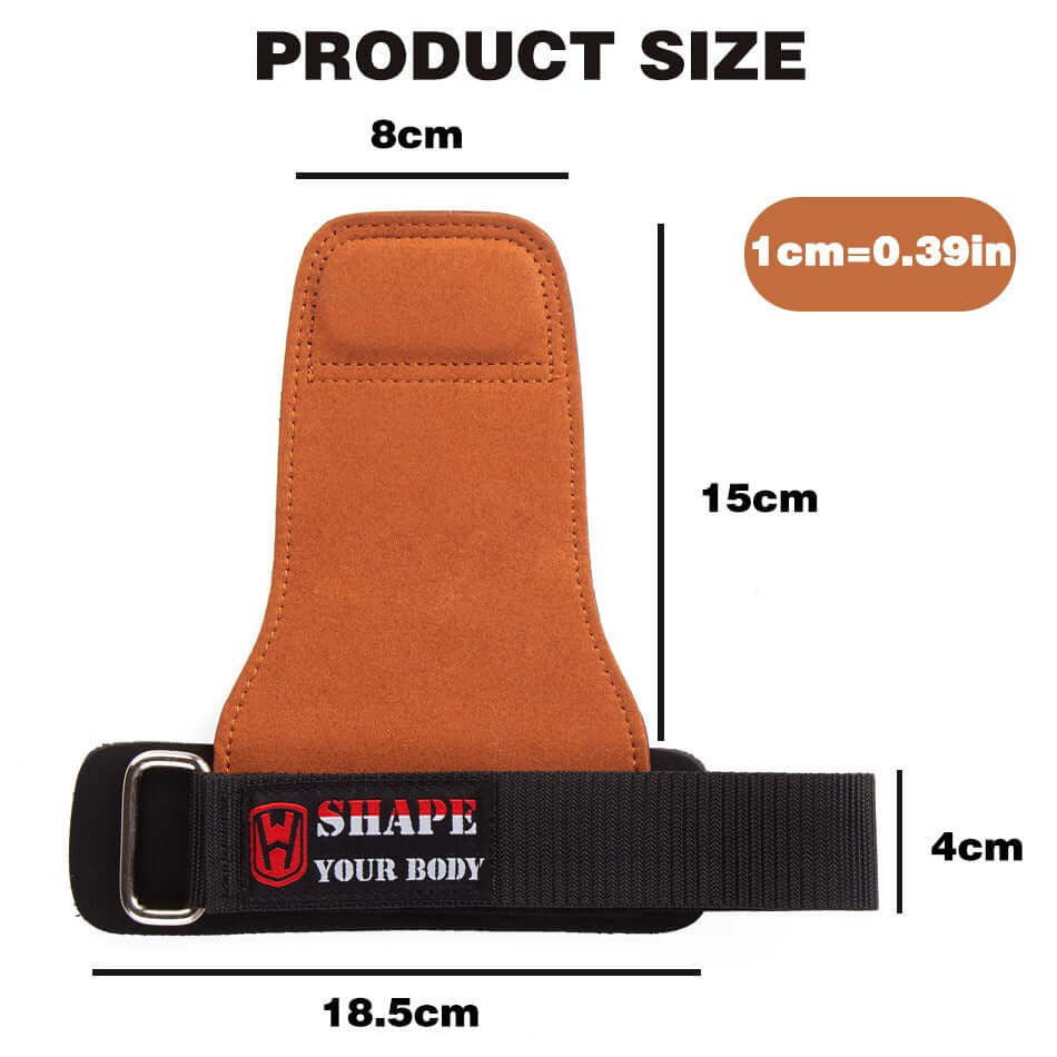 FlexiGrip Microfiber Workout Gloves product size guide