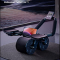 Automatic Rebound Abdominal Wheel in Black