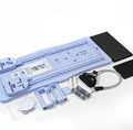 Blue Compact Pilates Sliding Board exercise equipment