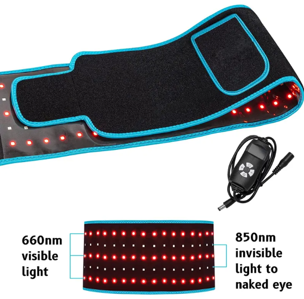 Adjustable LED Infrared Belt Therapy Device