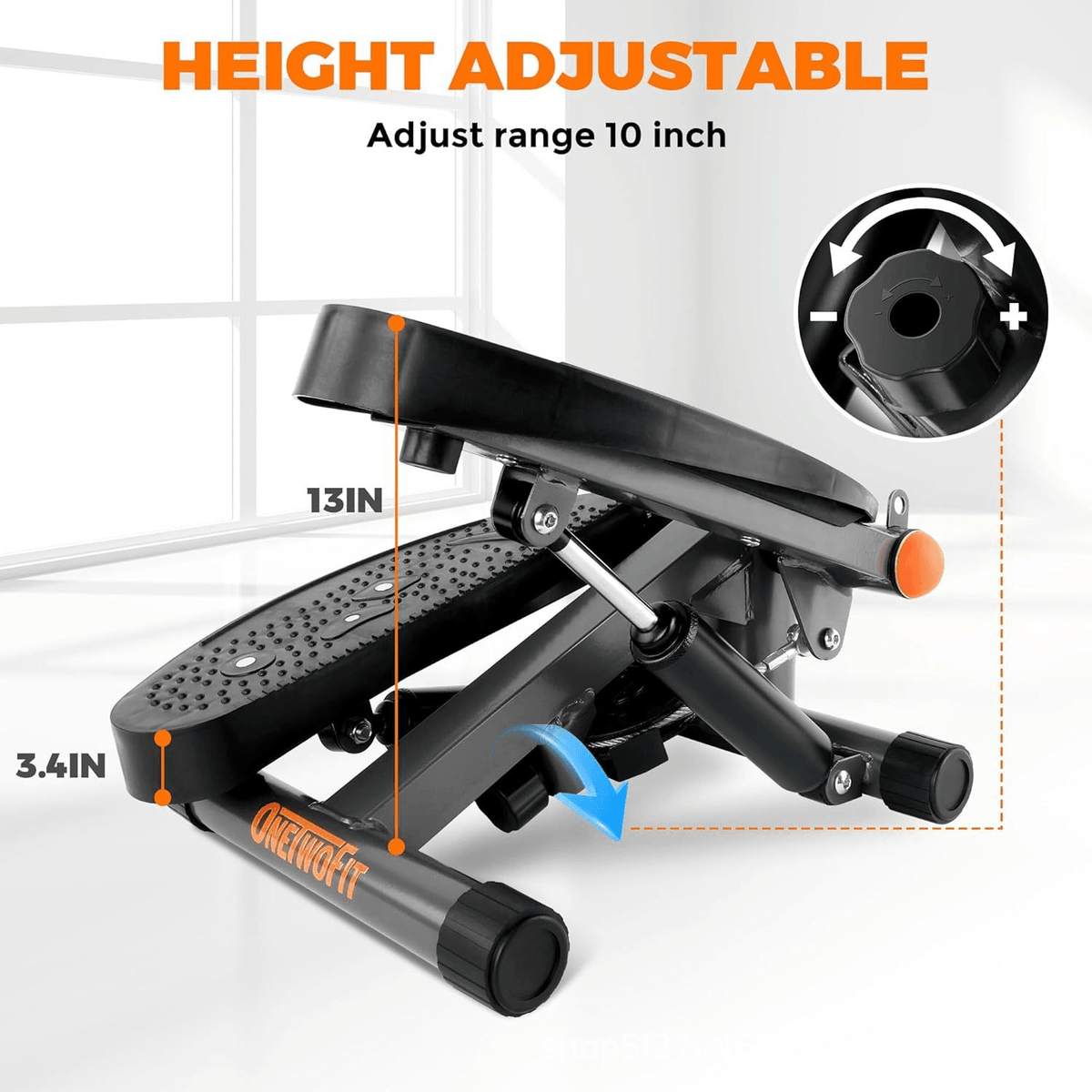 Home Fitness Hydraulic Stepper exercise equipment