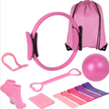13-Piece Yoga & Pilates Set resistance bands and accessories set