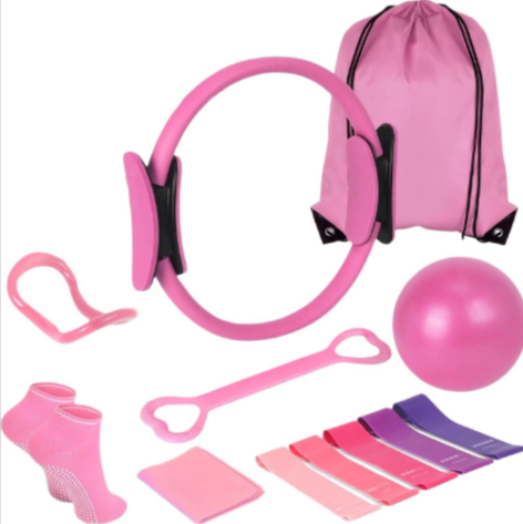 13-Piece Yoga & Pilates Set resistance bands and accessories set