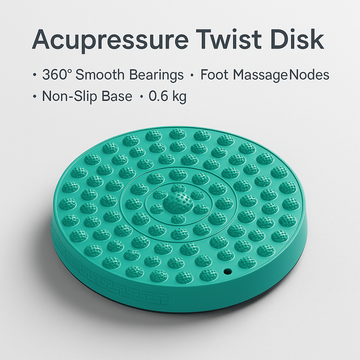 Foot Massage Acupressure Twist Board for home wellness