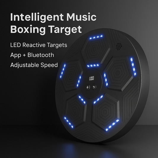 Smart Bluetooth Punching Machine with LED Lights