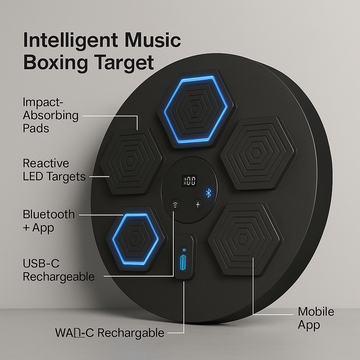 Smart Bluetooth Punching Machine for Home Fitness