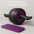 Automatic Resistance Ab Wheel for Beginners – Purple