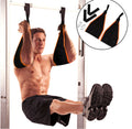 Fitness hanging ab straps for pull-up leg raises