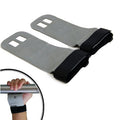 Leather weightlifting gym grips