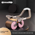 Automatic Rebound Abdominal Wheel in Pink