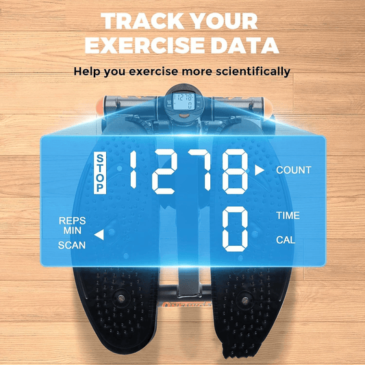 Home Fitness Hydraulic Stepper with digital display