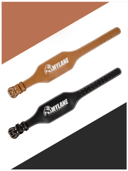 Elite Cowhide Gym Belt available in brown and black