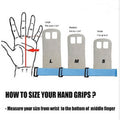 Leather weightlifting gym grips