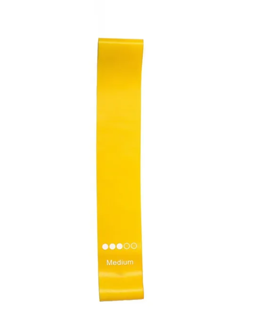 FlexiFit yoga resistance bands in Yellow