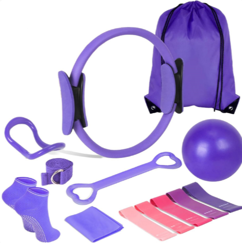 Complete 13-Piece Yoga & Pilates Set workout kit