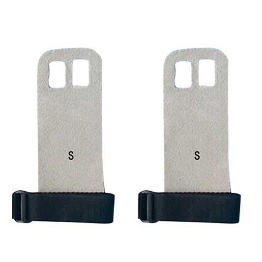 Leather weightlifting gym grips