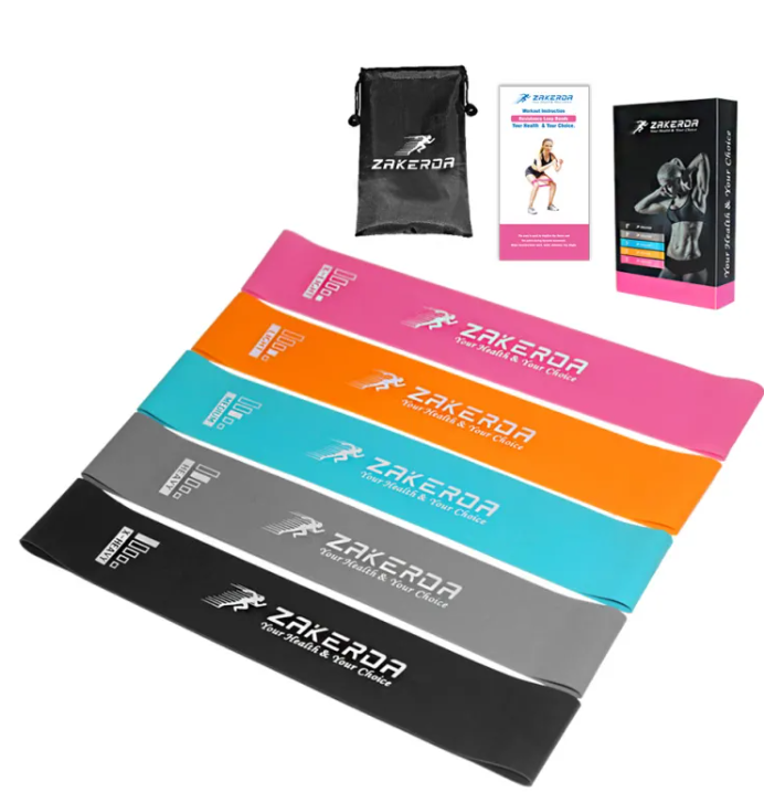 FlexiFit yoga resistance bands for home workout