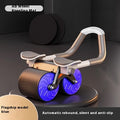 Automatic Rebound Abdominal Wheel in Blue