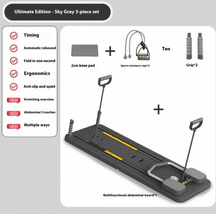 Household Abdominal Wheel Fitness Board core training