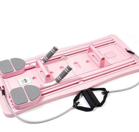 Pink Compact Pilates Sliding Board for Pilates exercises