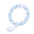 Smart Counting Hula Hoop for Women's Fitness – Blue